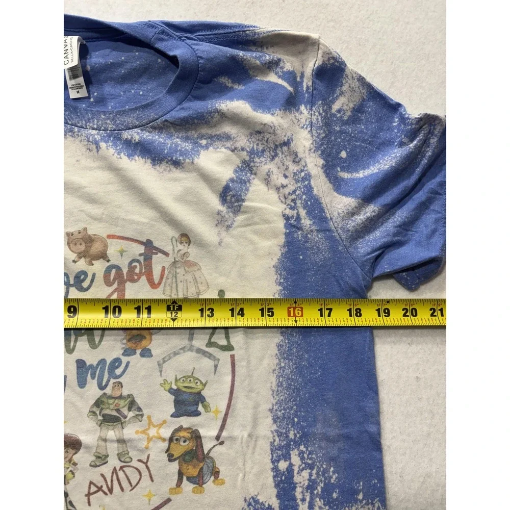 Bella Canvas Mens Medium Blue Toy Story Graphic Tee Youve Got A Friend In Me